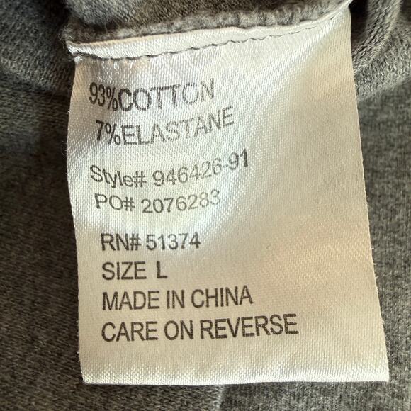 NYLO Wear by Daniel Vosovic Unisex Half Zip Sweatshirt | Gray Minimalist | L - Picture 7 of 10